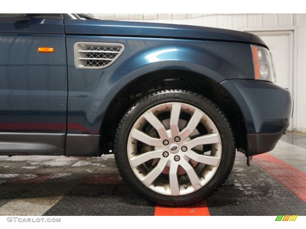 2006 Range Rover Sport Supercharged - Giverny Green Metallic / Ivory photo #41