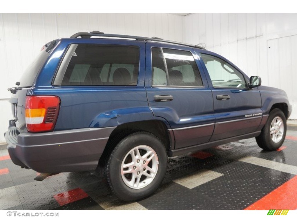 2003 Grand Cherokee Laredo 4x4 - Patriot Blue Pearl / Taupe photo #7