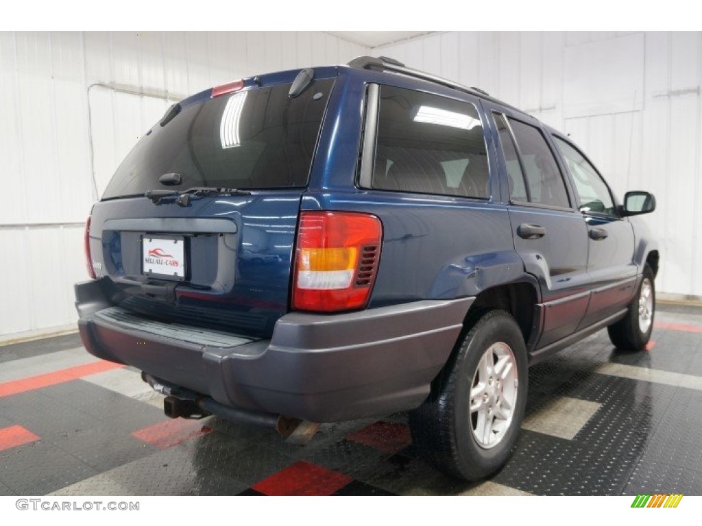 2003 Grand Cherokee Laredo 4x4 - Patriot Blue Pearl / Taupe photo #8