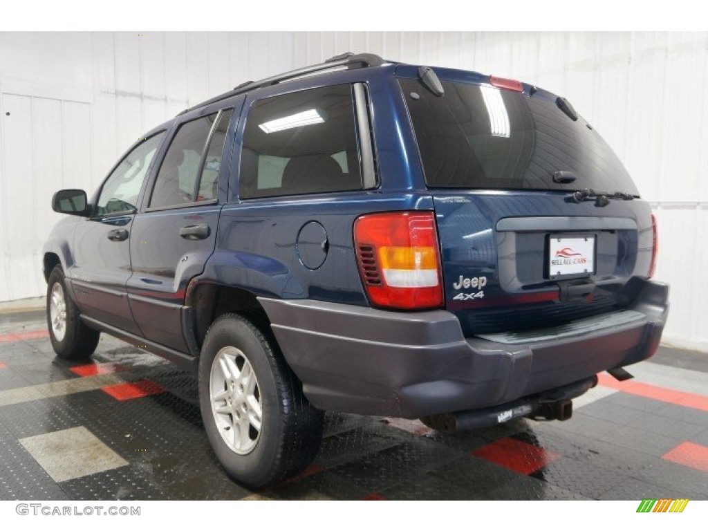2003 Grand Cherokee Laredo 4x4 - Patriot Blue Pearl / Taupe photo #10