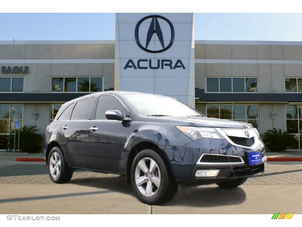 2013 MDX SH-AWD - Bali Blue Pearl / Graystone photo #1