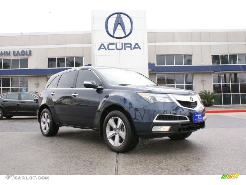 2013 MDX SH-AWD - Bali Blue Pearl / Graystone photo #2