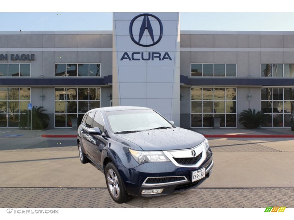 2013 MDX SH-AWD - Bali Blue Pearl / Graystone photo #3