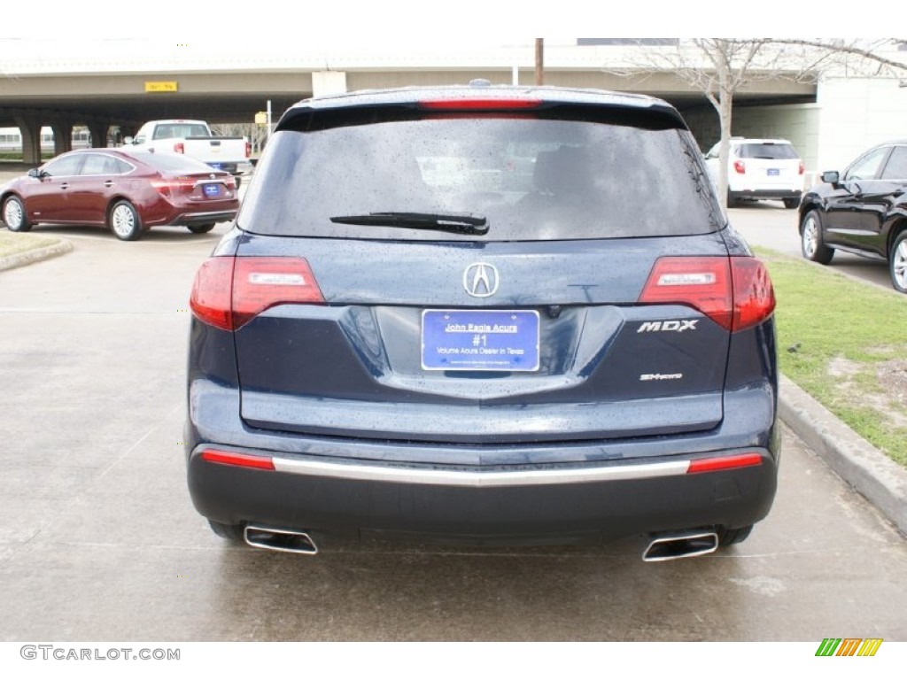 2013 MDX SH-AWD - Bali Blue Pearl / Graystone photo #13