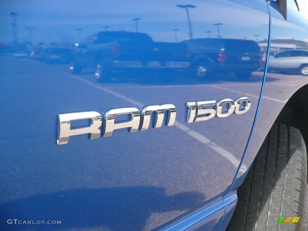 2007 Ram 1500 SLT Quad Cab 4x4 - Electric Blue Pearl / Medium Slate Gray photo #14