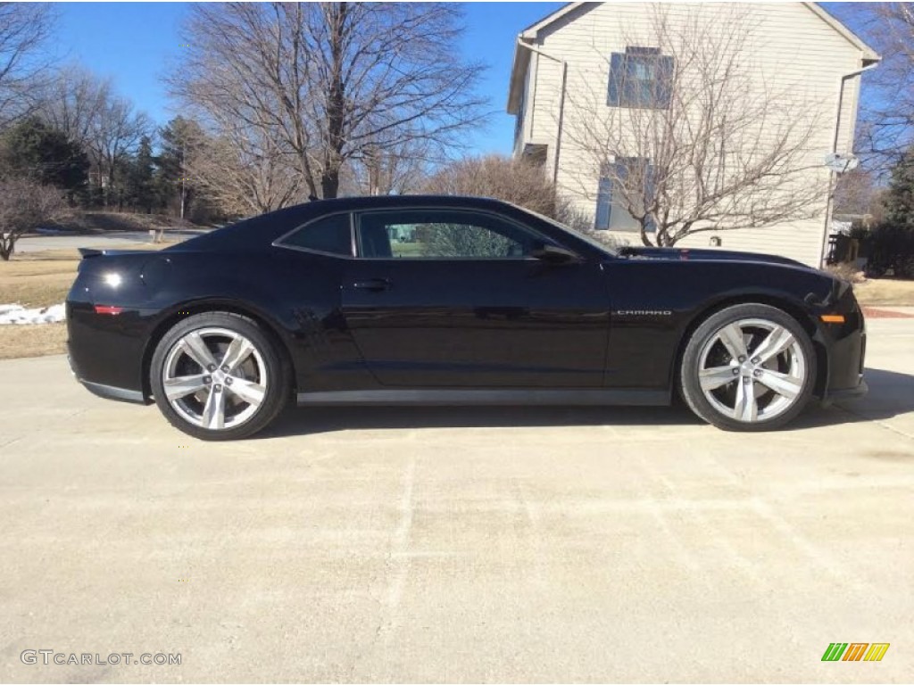 2012 Camaro ZL1 - Black / Black photo #3