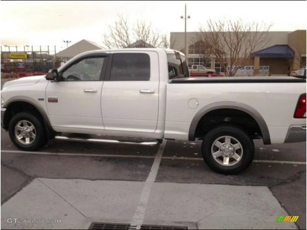 Bright White Dodge Ram 2500