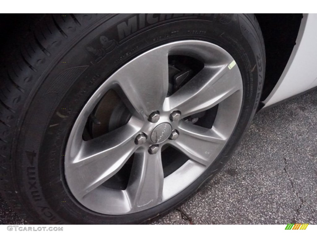 2015 Challenger SXT - Bright White / Black/Tungsten photo #6