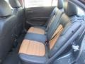 2015 Chevrolet Sonic Jet Black/Mojave Interior Rear Seat Photo