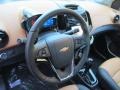 2015 Chevrolet Sonic Jet Black/Mojave Interior Dashboard Photo