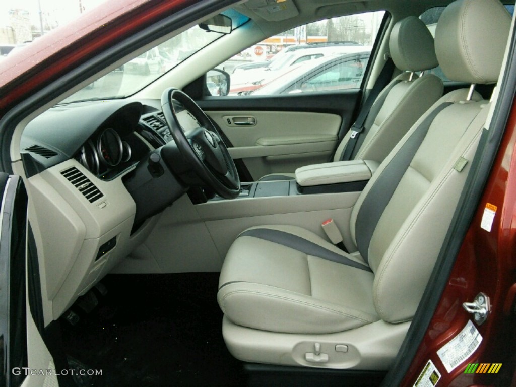 2011 CX-9 Touring AWD - Copper Red Mica / Sand photo #7