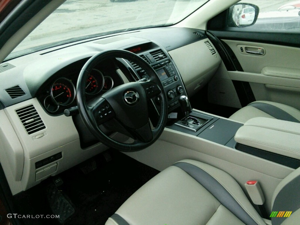 2011 CX-9 Touring AWD - Copper Red Mica / Sand photo #8