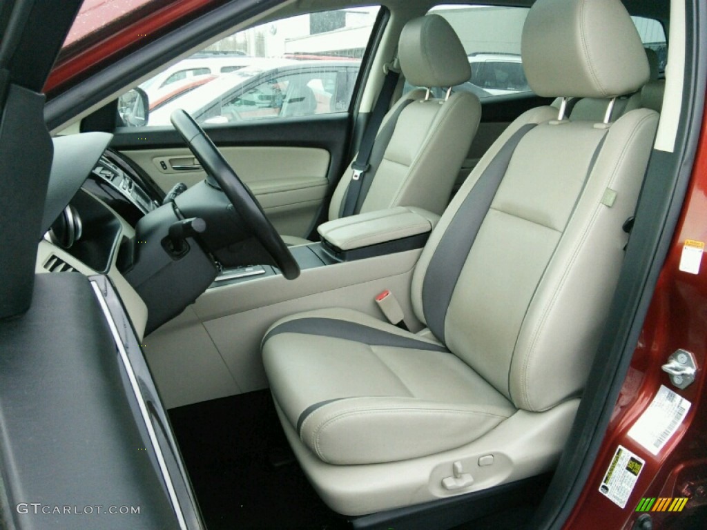 2011 CX-9 Touring AWD - Copper Red Mica / Sand photo #9