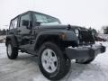 2015 Black Jeep Wrangler Sport 4x4  photo #7