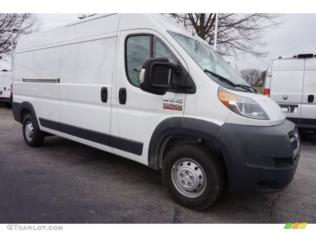Bright White 2015 Ram ProMaster 2500 High Roof Cargo Van Exterior Photo #102054438