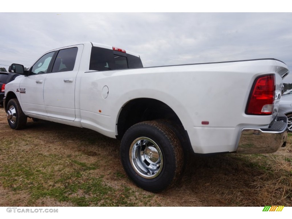 Bright White 2015 Ram 3500 Big Horn Crew Cab Dual Rear Wheel Exterior Photo #102055104