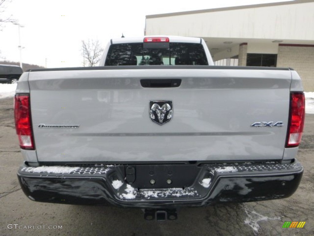 2015 1500 Outdoorsman Quad Cab 4x4 - Bright Silver Metallic / Black/Diesel Gray photo #5