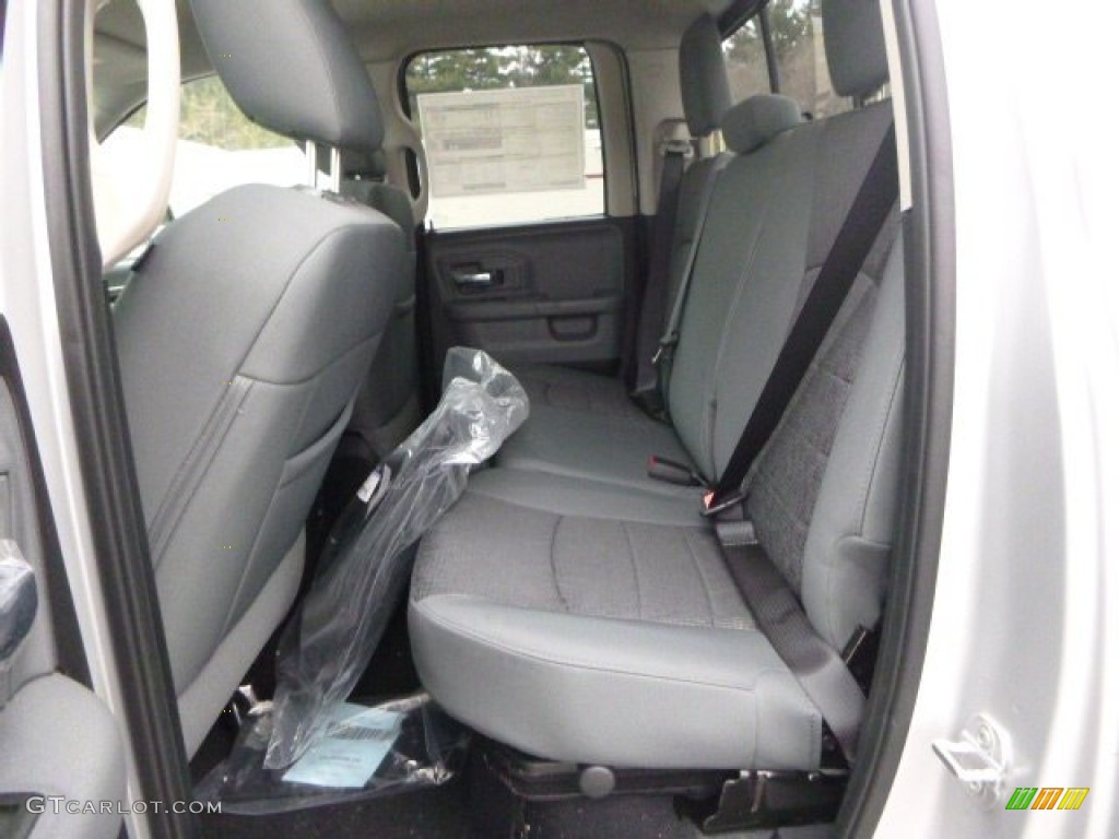 2015 Ram 1500 Outdoorsman Quad Cab 4x4 Rear Seat Photo #102055764