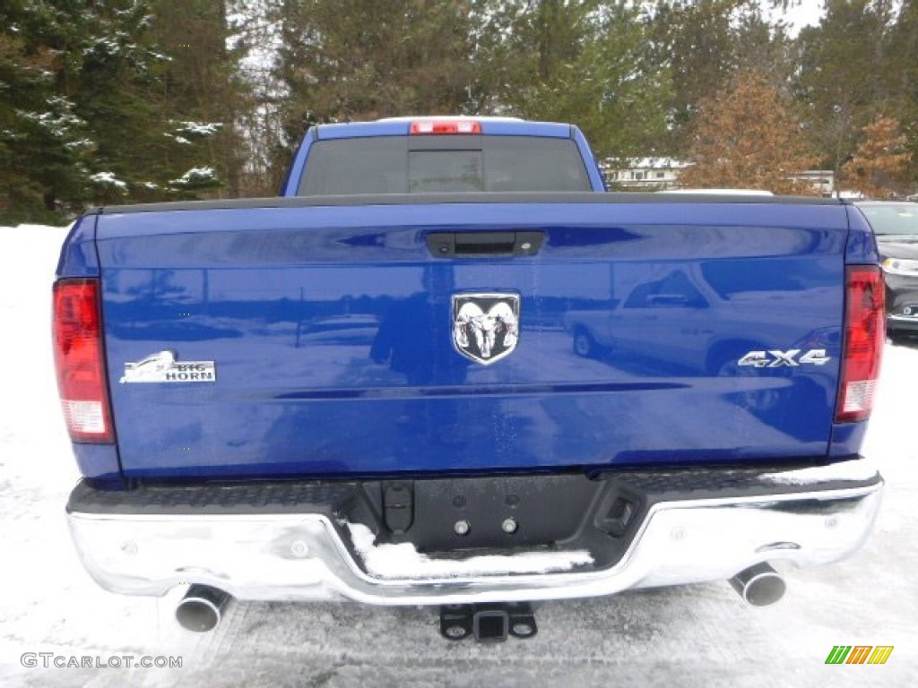 Blue Streak Pearl 2015 Ram 1500 Big Horn Crew Cab 4x4 Exterior Photo #102056820