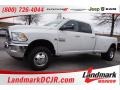 2015 Bright White Ram 3500 Big Horn Crew Cab 4x4 Dual Rear Wheel  photo #1