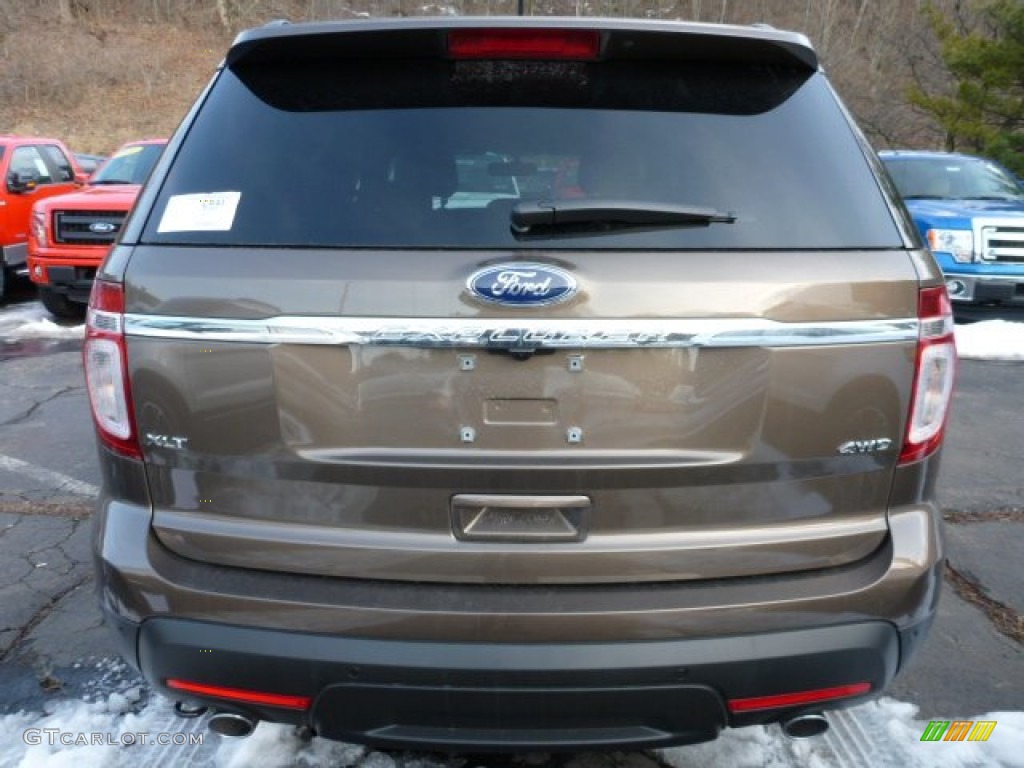 2015 Explorer XLT 4WD - Caribou / Medium Light Stone photo #3