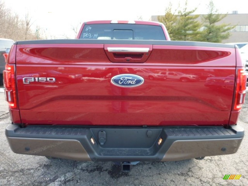 2015 Ruby Red Metallic Ford F150 Lariat Supercrew 4x4 #102050340 Photo 