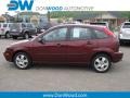 2007 Dark Toreador Red Metallic Ford Focus ZX5 SES Hatchback  photo #2