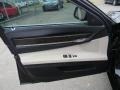 2009 BMW 7 Series Champagne Full Merino Leather Interior Door Panel Photo