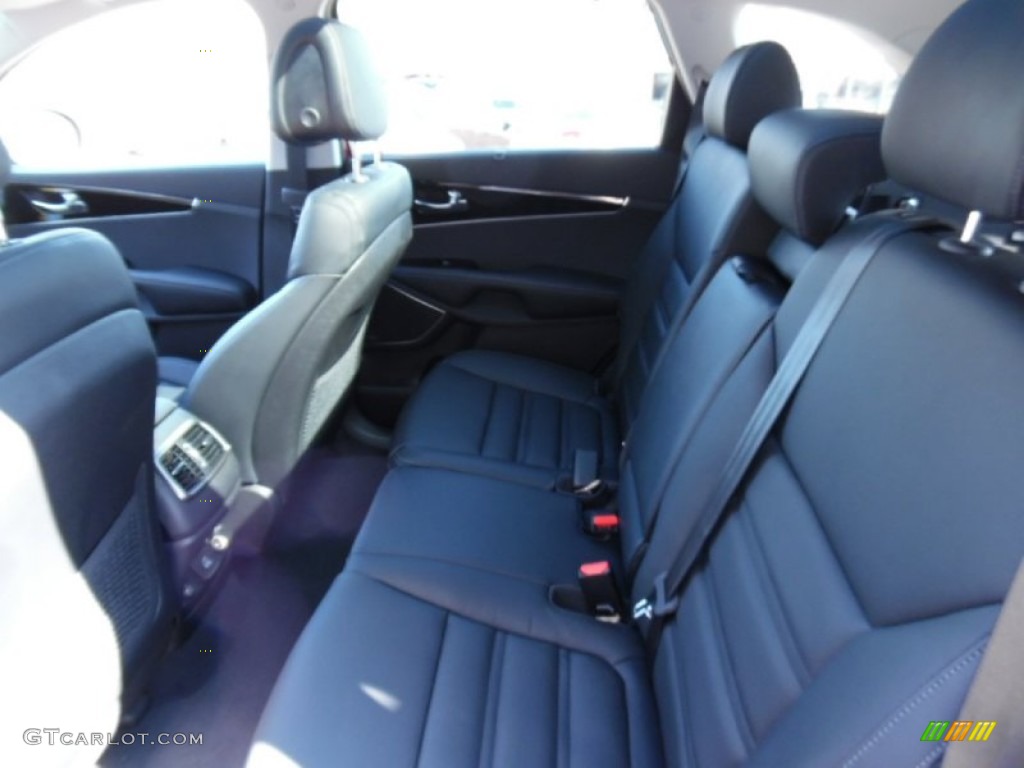 Premium Black Interior 2016 Kia Sorento SX V6 AWD Photo #102058302