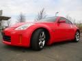 2008 Nogaro Red Nissan 350Z Enthusiast Coupe  photo #6