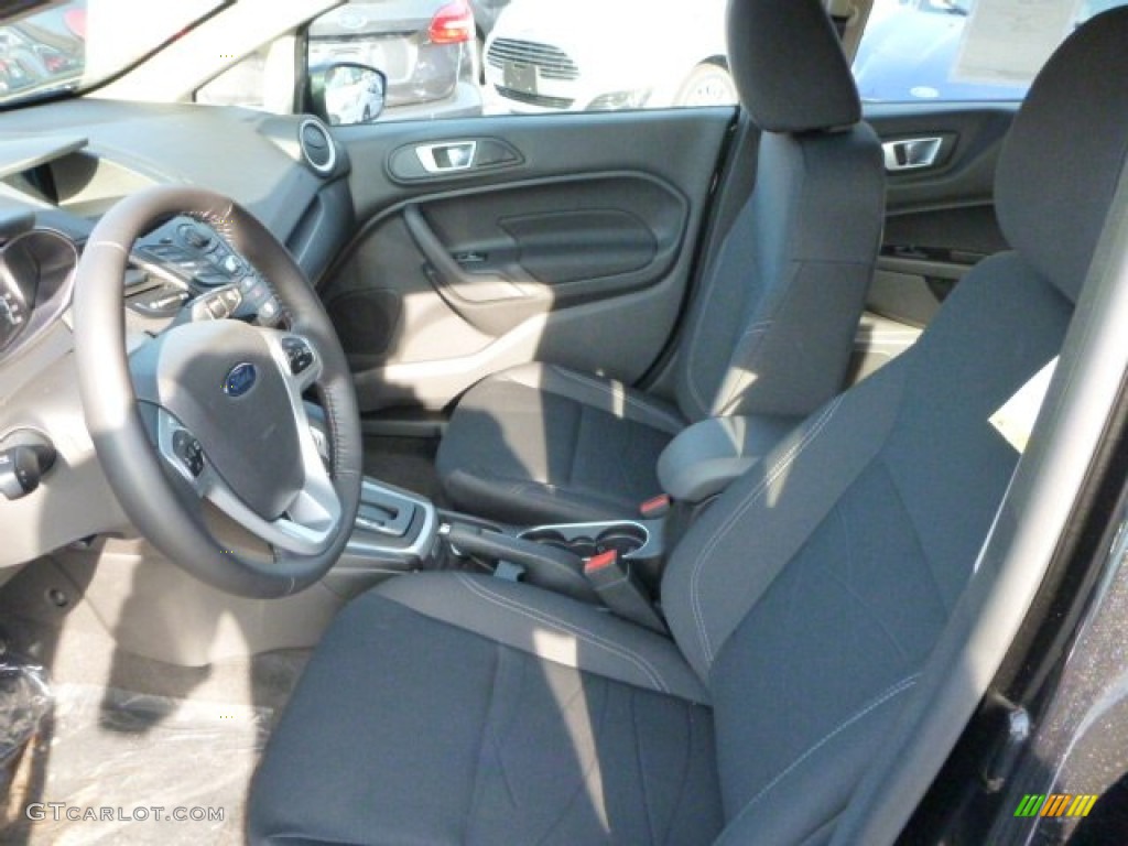 2015 Fiesta SE Hatchback - Tuxedo Black Metallic / Charcoal Black photo #8
