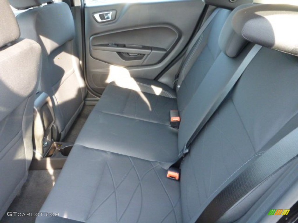 2015 Fiesta SE Hatchback - Tuxedo Black Metallic / Charcoal Black photo #9