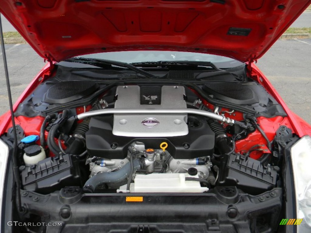 2008 Nissan 350Z Enthusiast Coupe Engine Photos