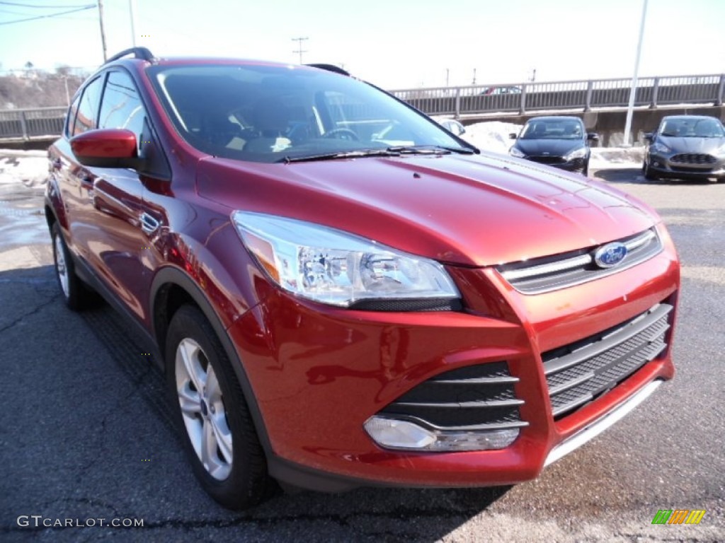 2015 Escape SE 4WD - Sunset Metallic / Medium Light Stone photo #2