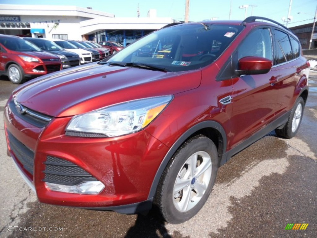 2015 Escape SE 4WD - Sunset Metallic / Medium Light Stone photo #4