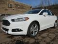 2015 Oxford White Ford Fusion SE  photo #5