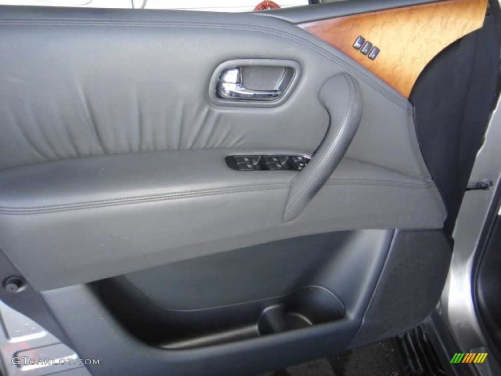 2012 QX 56 4WD - Platinum Graphite / Graphite photo #22