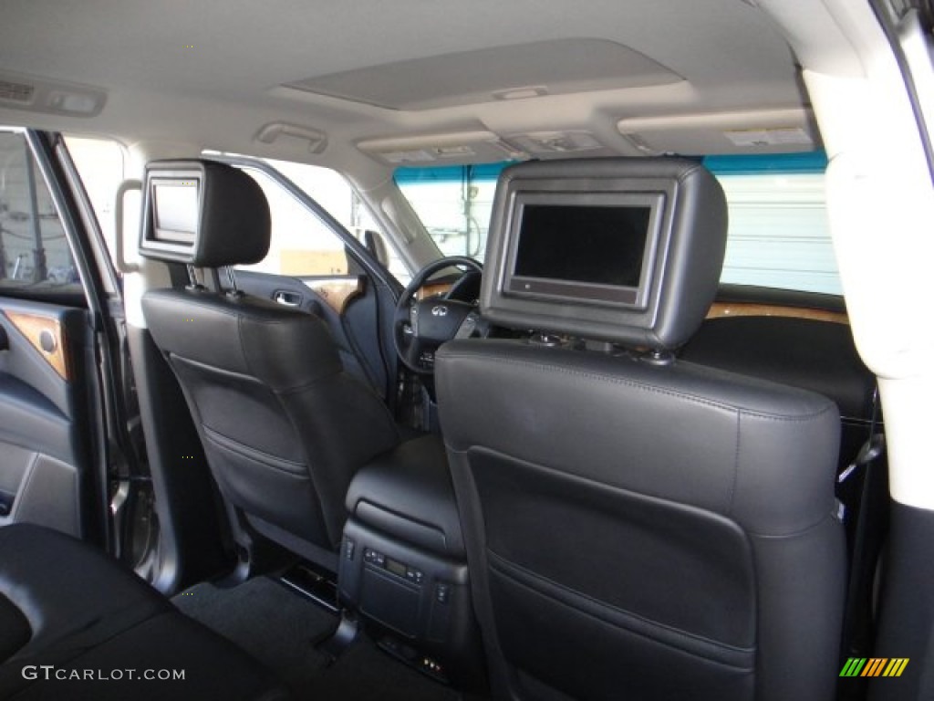 2012 QX 56 4WD - Platinum Graphite / Graphite photo #30