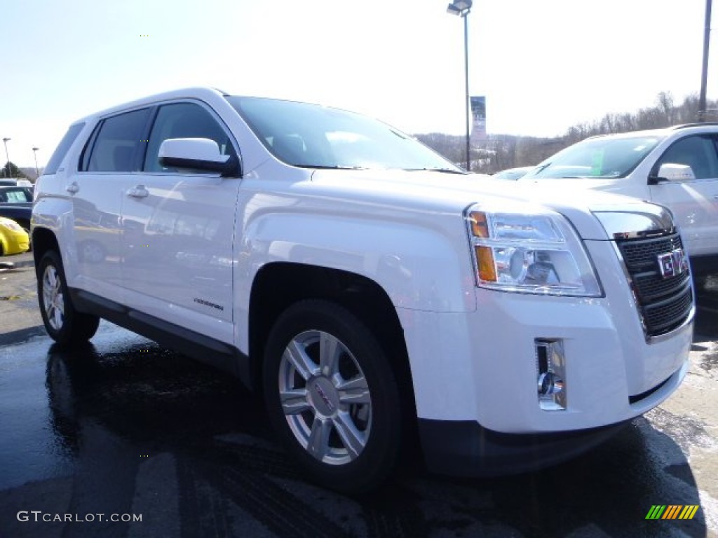 Summit White 2014 GMC Terrain SLE AWD Exterior Photo #102064125