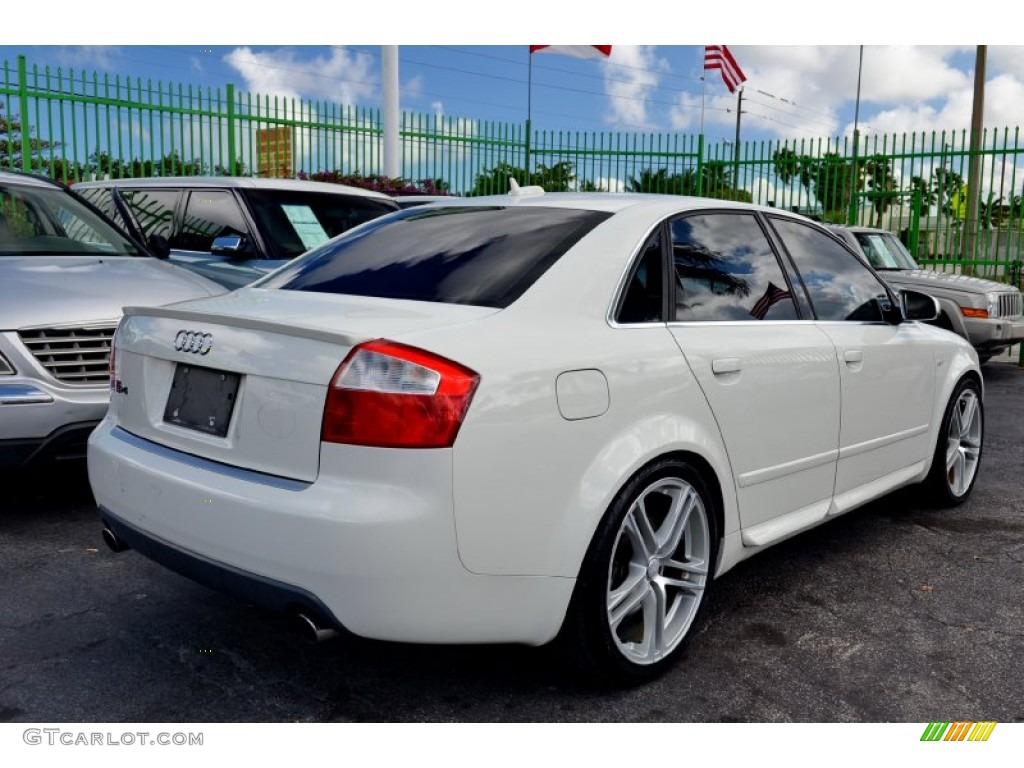Arctic White 2005 Audi S4 4.2 quattro Sedan Exterior Photo #102066609