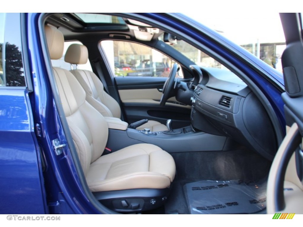 2011 M3 Sedan - Interlagos Blue Metallic / Bamboo Beige Novillo Leather photo #28
