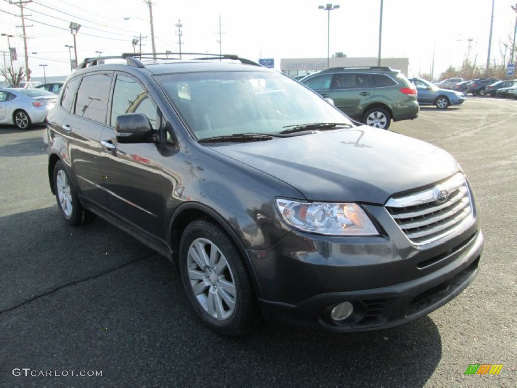 Diamond Gray Metallic 2008 Subaru Tribeca Limited 5 Passenger Exterior Photo #102066812