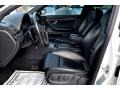 2005 Audi S4 Black/Blue Interior Front Seat Photo