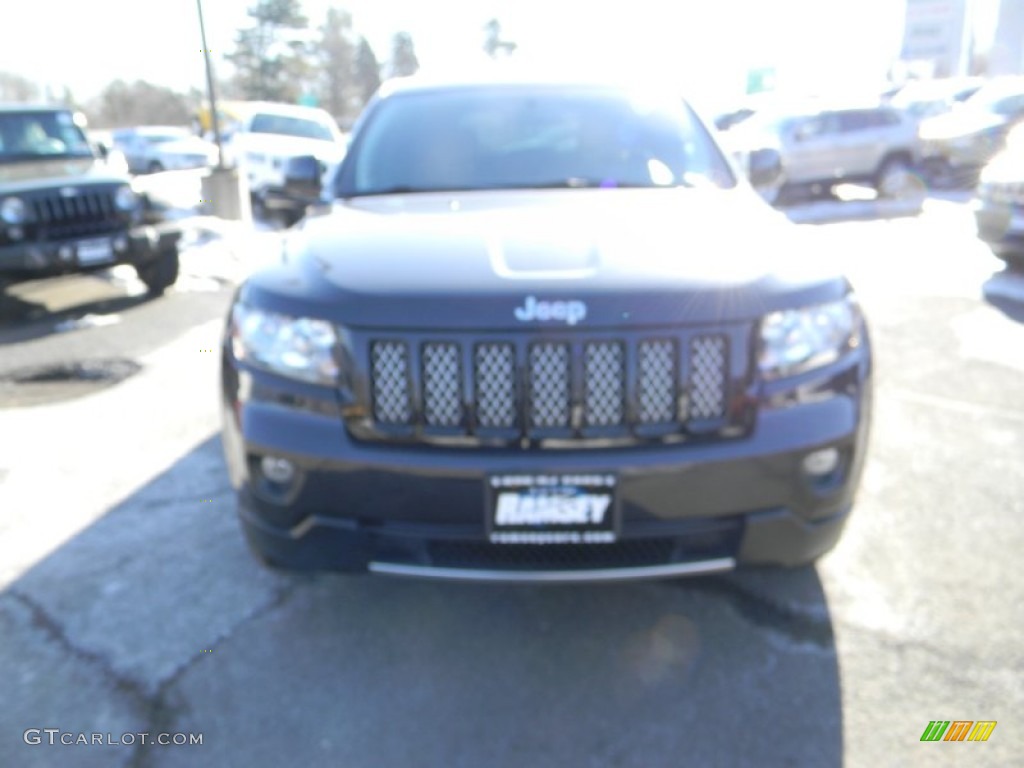 2012 Grand Cherokee Laredo 4x4 - Maximum Steel Metallic / Black photo #3