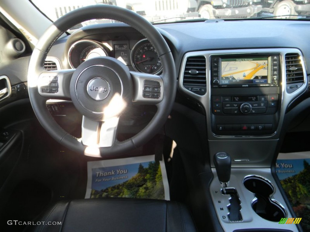 2012 Grand Cherokee Laredo 4x4 - Maximum Steel Metallic / Black photo #12