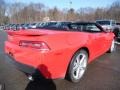 2015 Red Hot Chevrolet Camaro LT/RS Convertible  photo #5