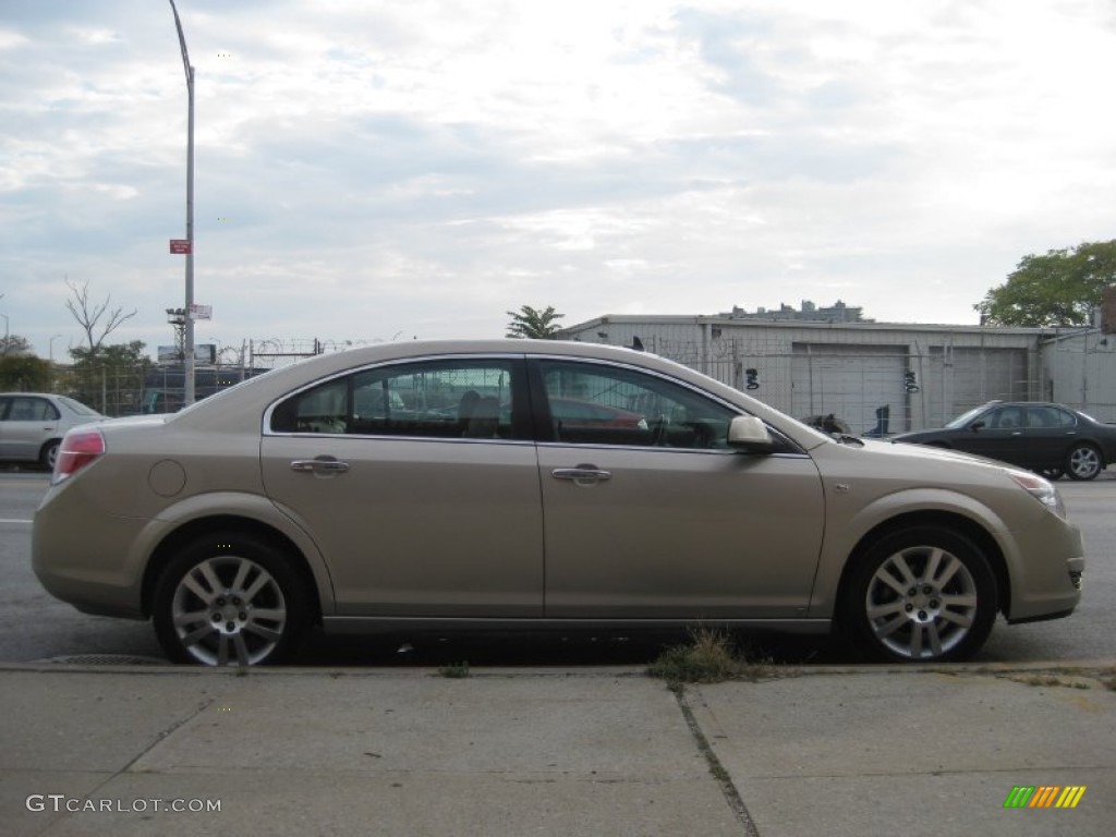 2009 Aura XR - Gold Mist Metallic / Tan photo #11