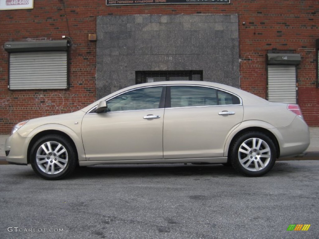 Gold Mist Metallic 2009 Saturn Aura XR Exterior Photo #102068007