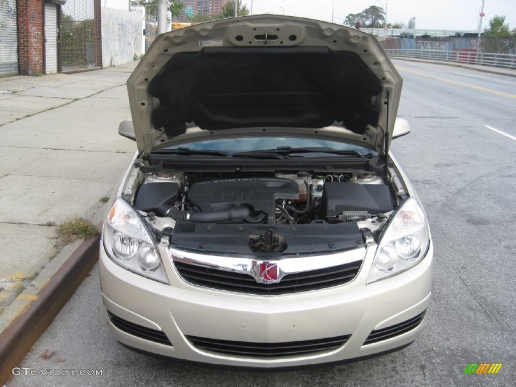 2009 Aura XR - Gold Mist Metallic / Tan photo #17