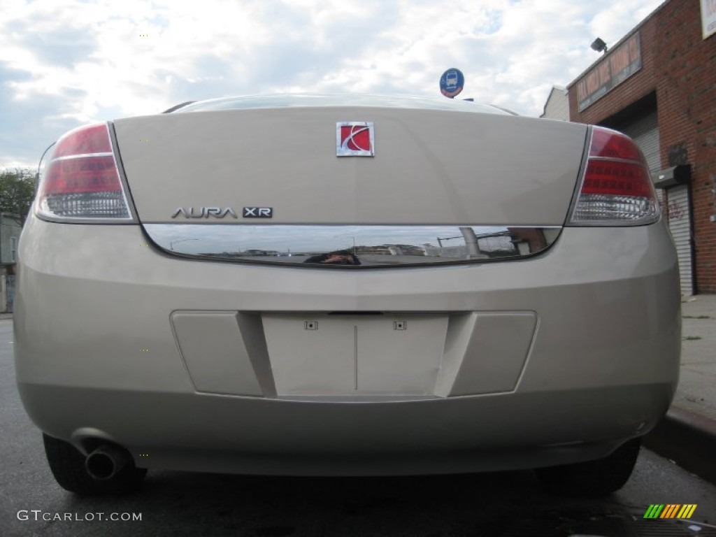 2009 Aura XR - Gold Mist Metallic / Tan photo #19